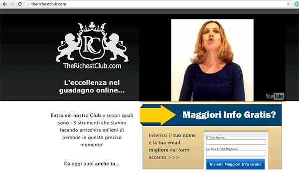 Guadagnare Online con TheRichestClub.com